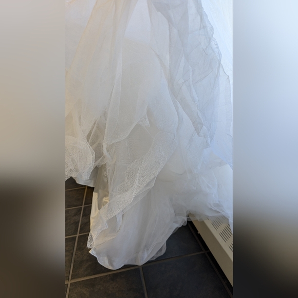 Ivory sz 10 wedding gown Jennifer Salmon - Picture 3 of 12